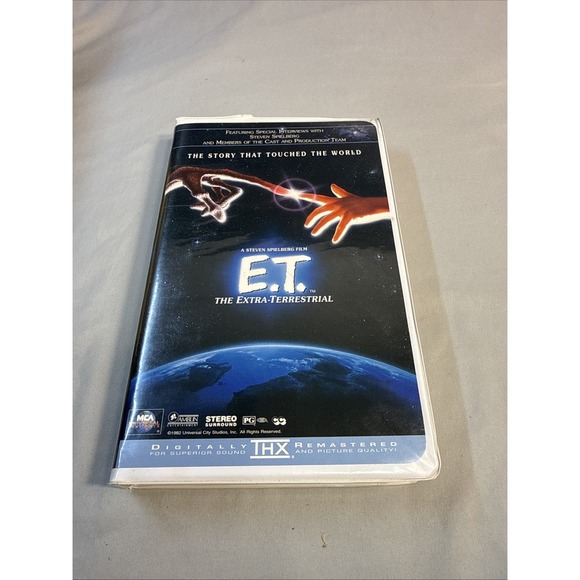 Other - E.T. The Extra-Terrestrial (VHS, 1996, Clamshell)